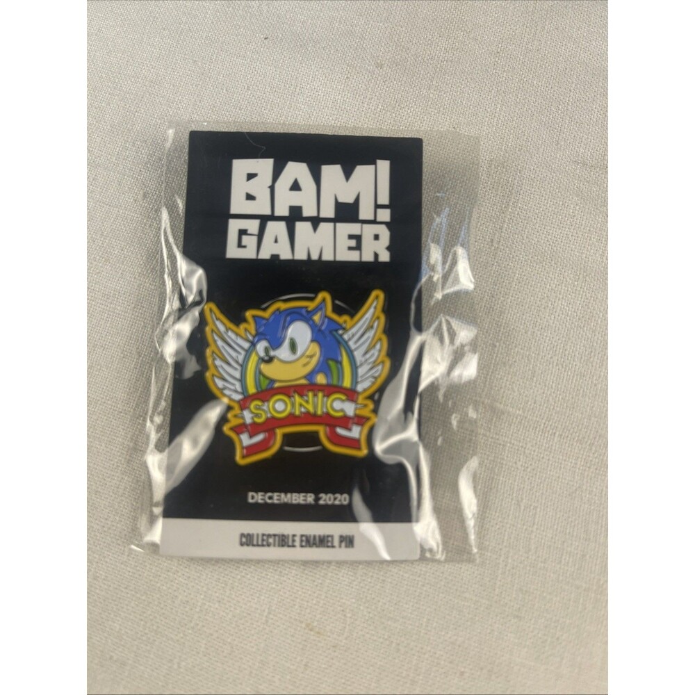 BAM BOX exclusive Gamer December 2020 Collectible Enamel Pin  SONIC  Hedgehog